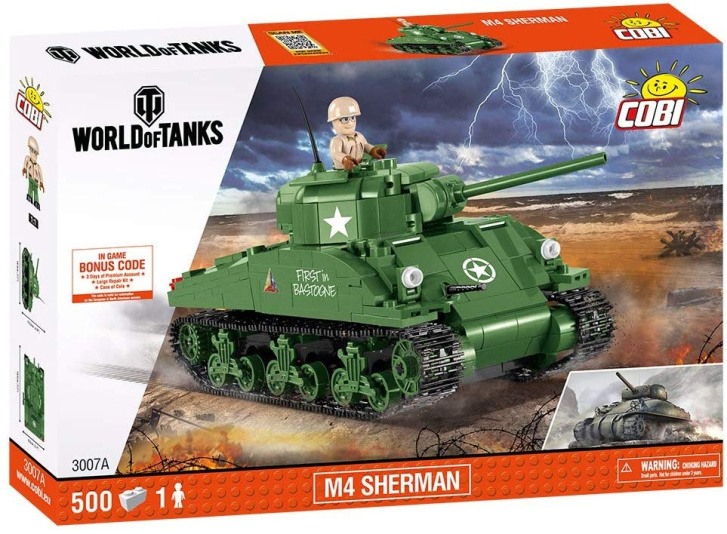Cobi 3007A - Tank M4 Sherman