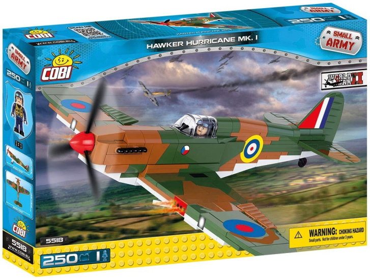 Cobi 5518 – Letadlo Hawker Hurricane MK.I