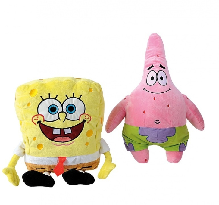 Sponge Bob - plyšové postavičky