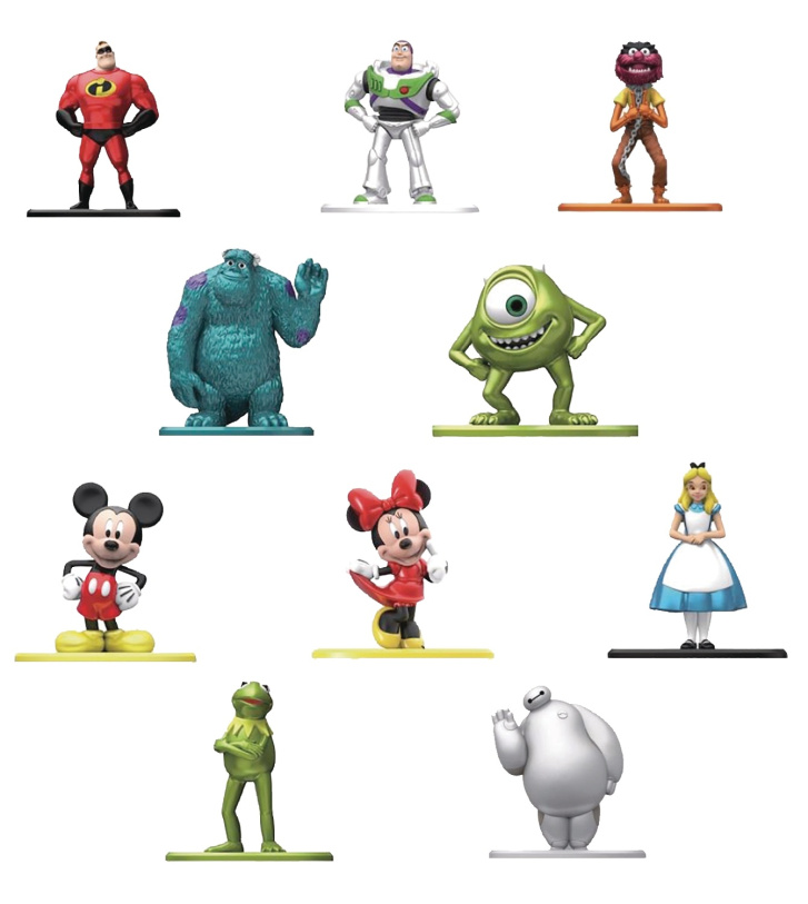Disney - Kovové figurky