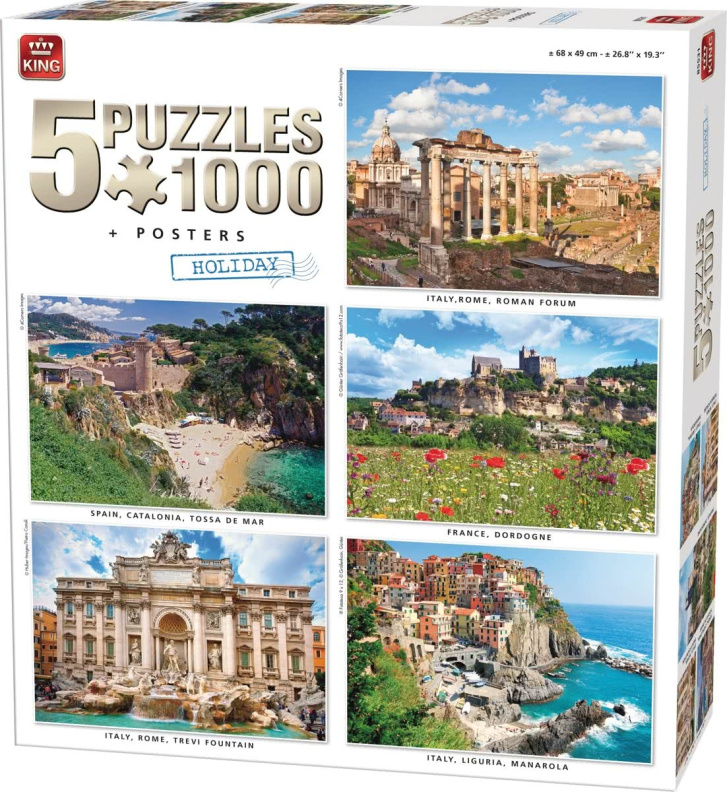 Puzzle 5x 1000