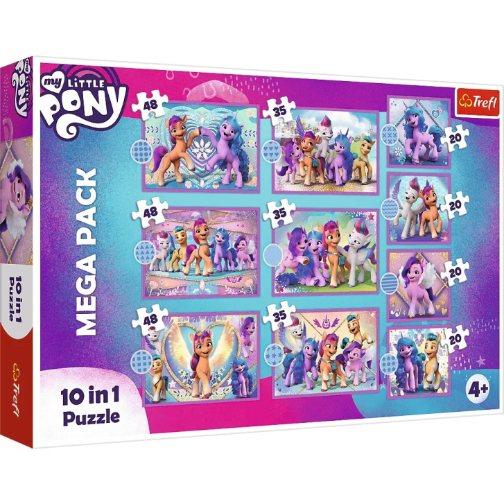Mega puzzle 10 v 1 My Little Pony