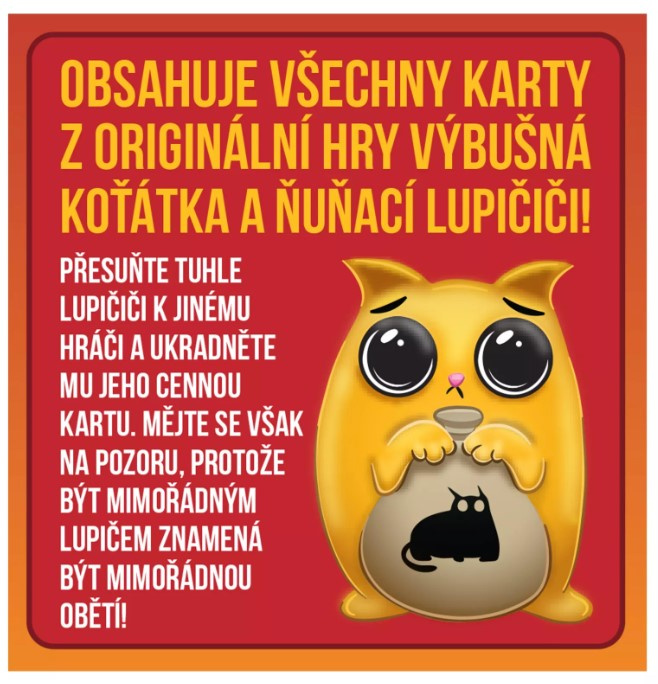 Hra – Výbušná koťátka: Lupičiči