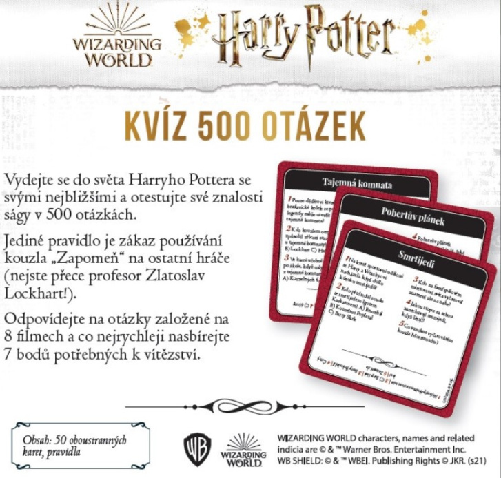 Harry Potter - Kvíz