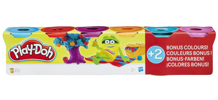 Play-Doh - Plastelína 4+2