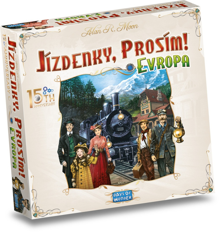 Hra Lístky, prosím! - Evropa