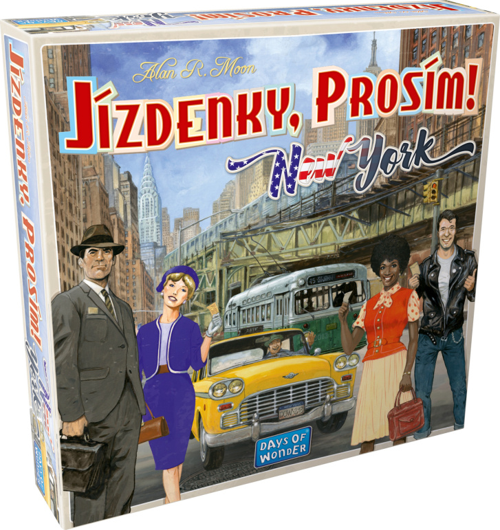 Hra - Jízdenky, prosím! - New York