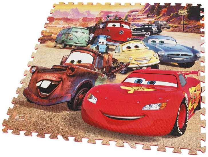 Pěnové puzzle - Cars