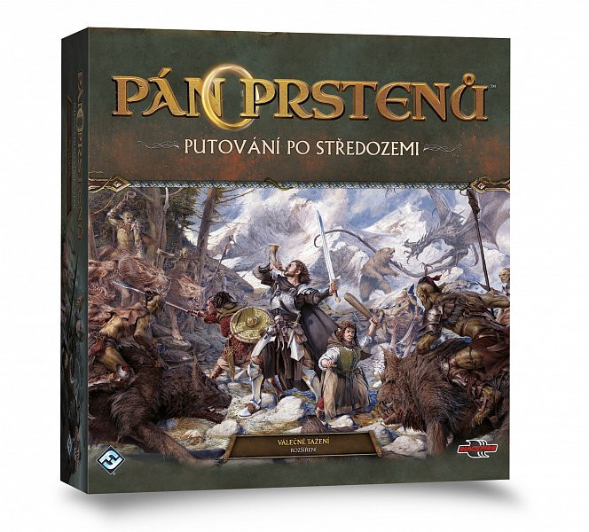 Pán Prstenů - Putování po Středozemí- Vojenské Tažení
