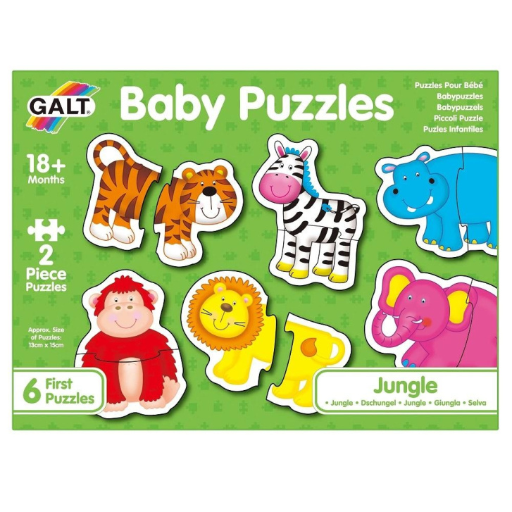 Puzzle 6x2 – Džungle