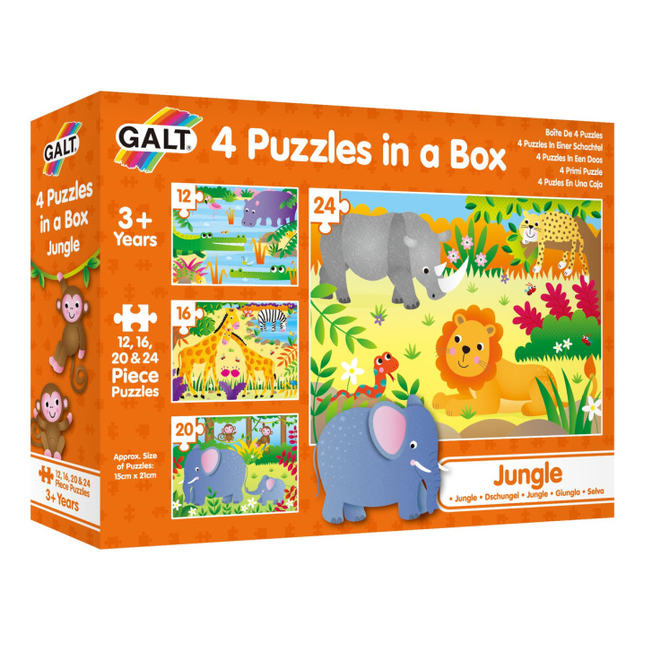 Puzzle 4v1 – Džungle