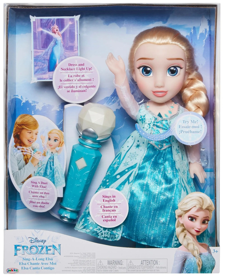 Disney Frozen - Zpívající Elsa karaoke