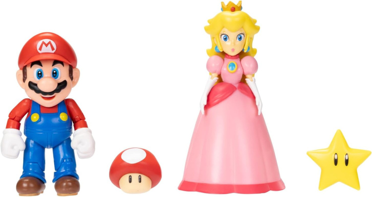 Super Mario – Figurky Mario a Peach