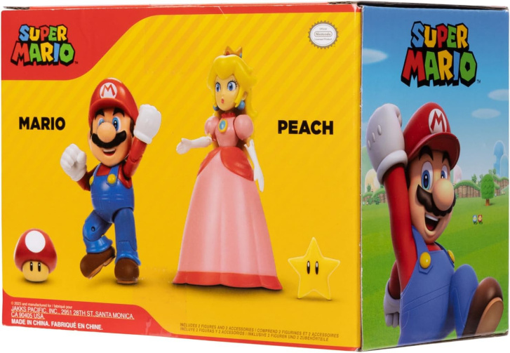 Super Mario – Figurky Mario a Peach