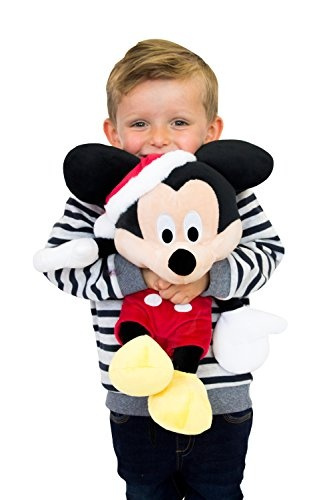 Vánoční plyšový Mickey Mouse 45 cm