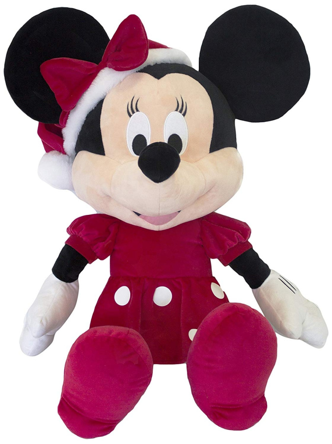 Vánoční plyšová Minnie Mouse