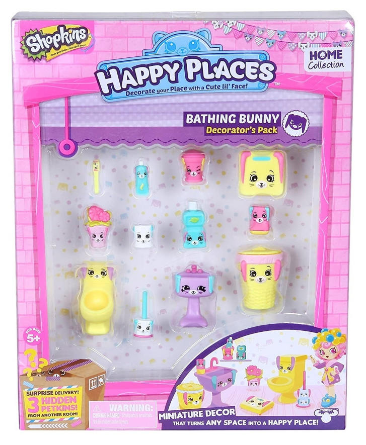 Shopkins – Souprava doplňků do koupelny