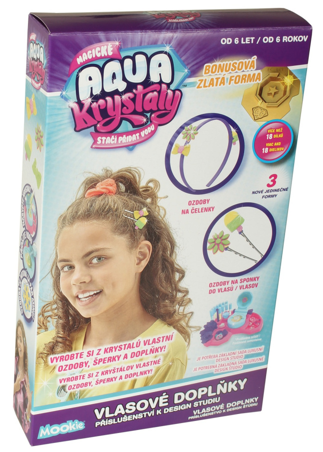 Aqua krystaly - Vlasové doplňky
