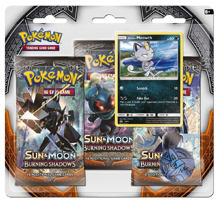 Pokémon - Sun & Moon 3-pack Blister