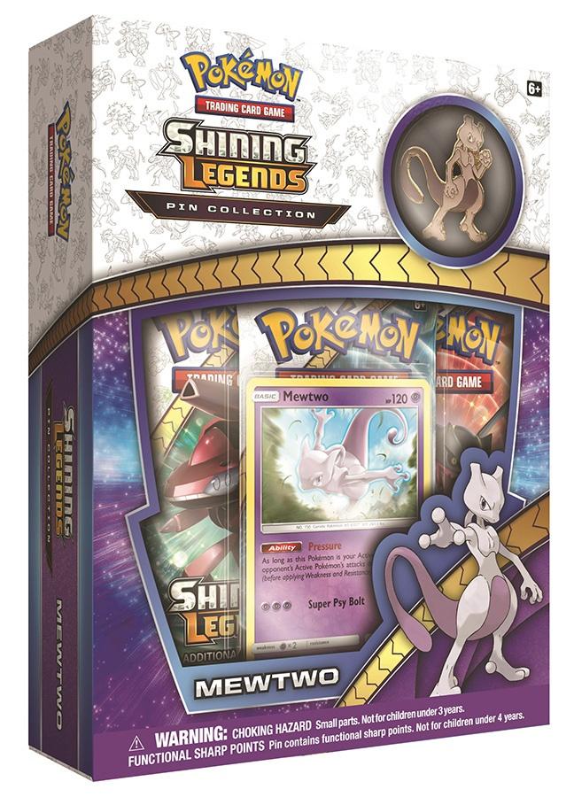 Pokémon: Shining Legends - Pin Collection