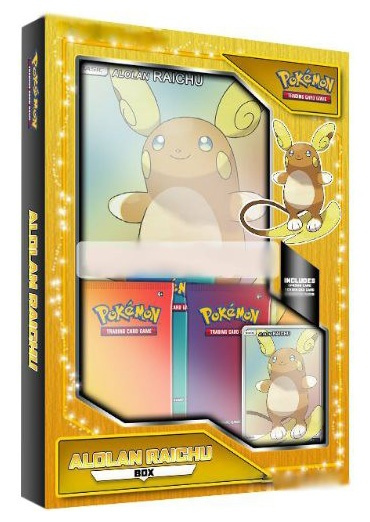 Pokémon Alolan Raichu Box