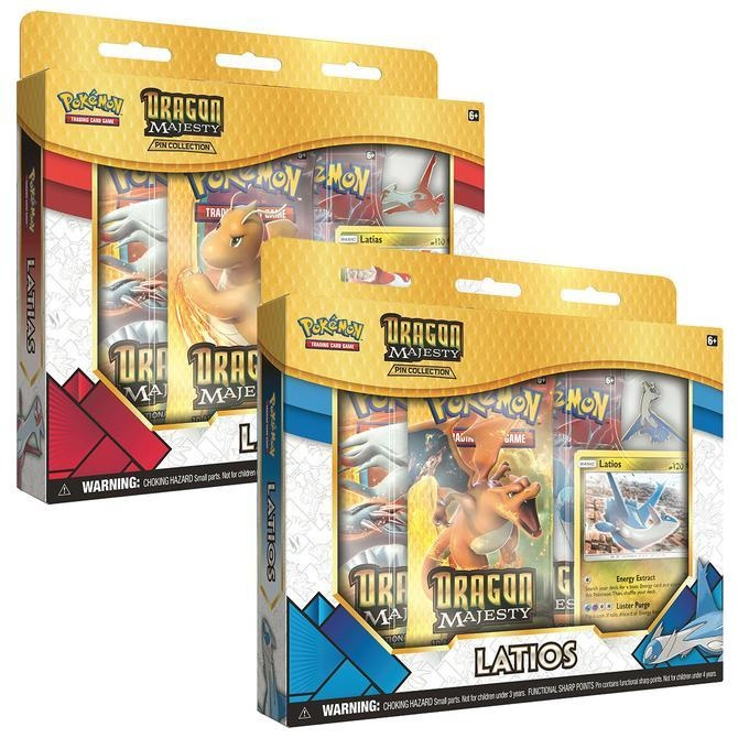 Pokémon Dragon Majesty Pin Collection