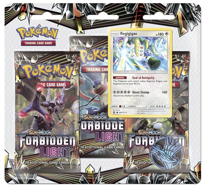Pokémon Sun & Moon 3-pack blister