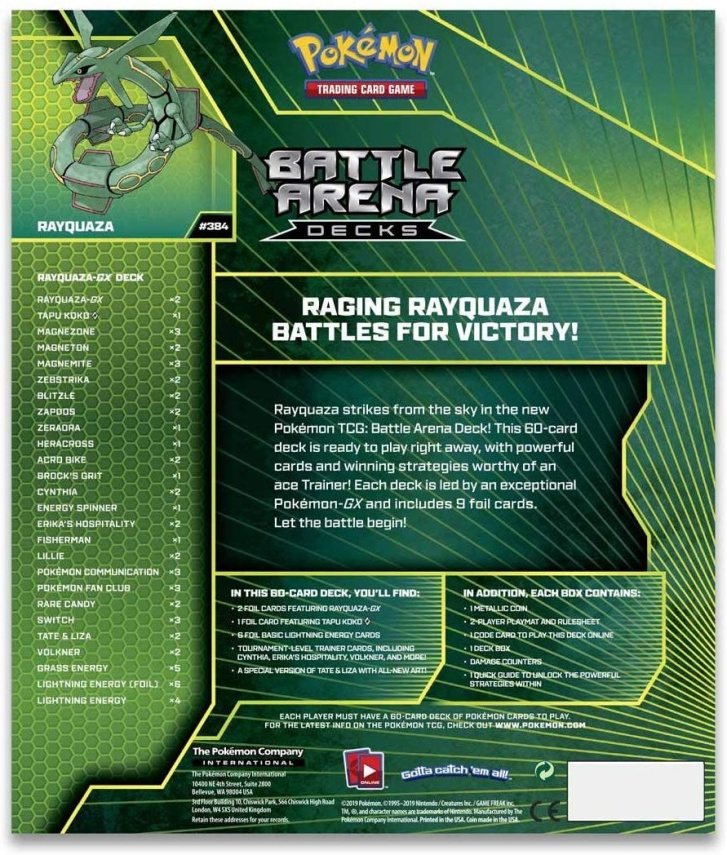 Karty Pokémon TCG - Battle Arena