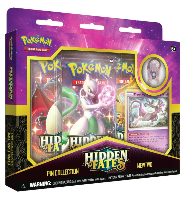 Pokémon TCG – Hidden Fates Mewtwo karty