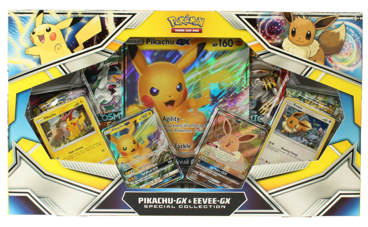 Pokémon Pikachu-GX & Eevee-GX