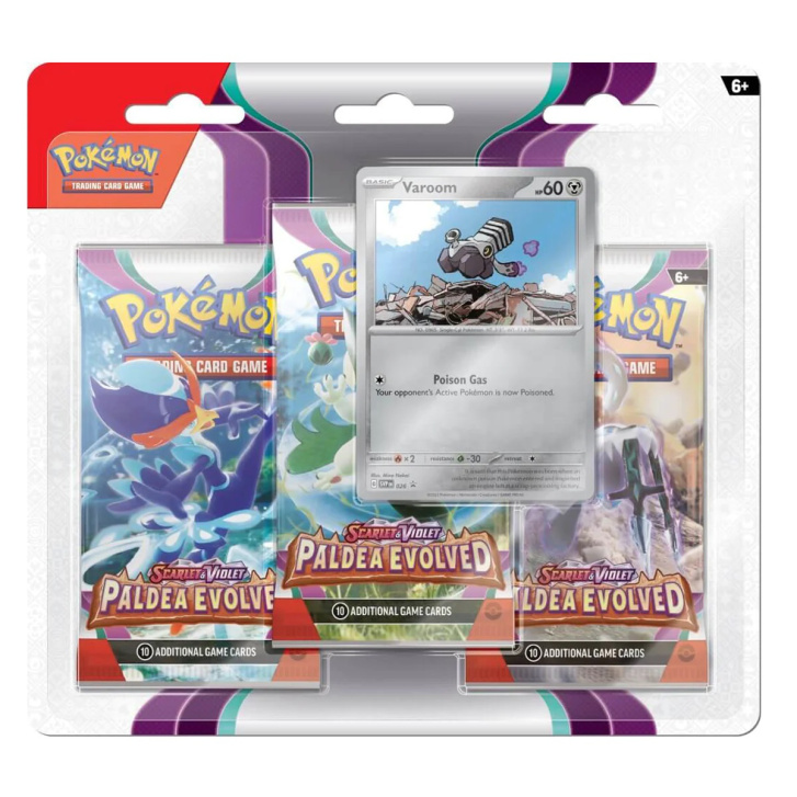Pokémon TCG: Scarlet & Violet 2 - 3 Blister Booster
