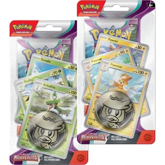Pokémon TCG - SV02 Paldea Evolved - Premium Checklane Blister