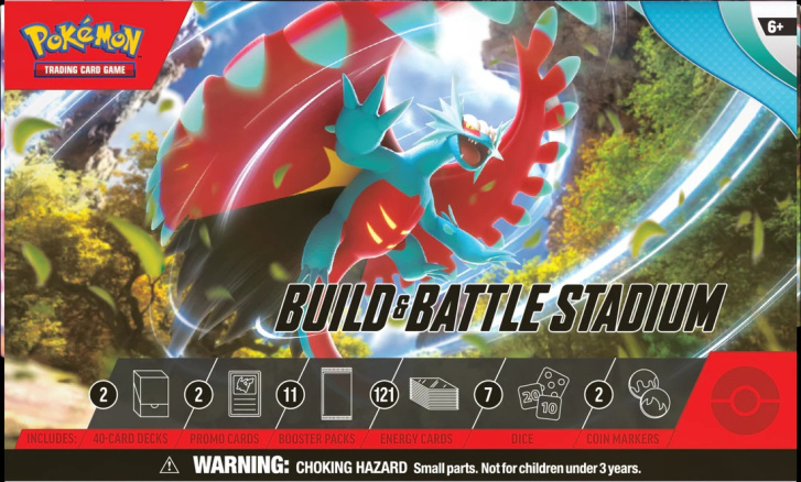 Pokémon TCG: SV04 Paradox Rift – Build & Battle Stadium