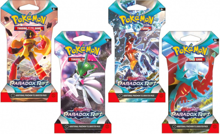Pokémon Tcg: Sv04 Paradox Rift - Sleeved Booster Pack
