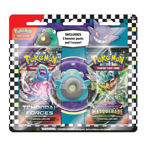 Pokémon TCG: Back to school – 2 Blister booster s gumou