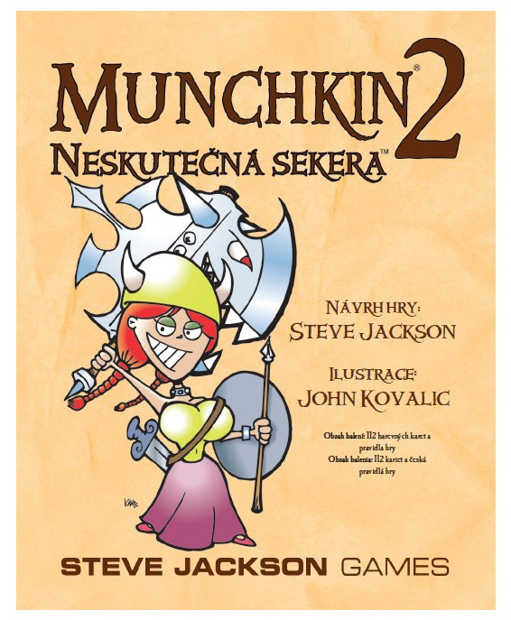Hra Munchkin 2 - Neskutečná sekera