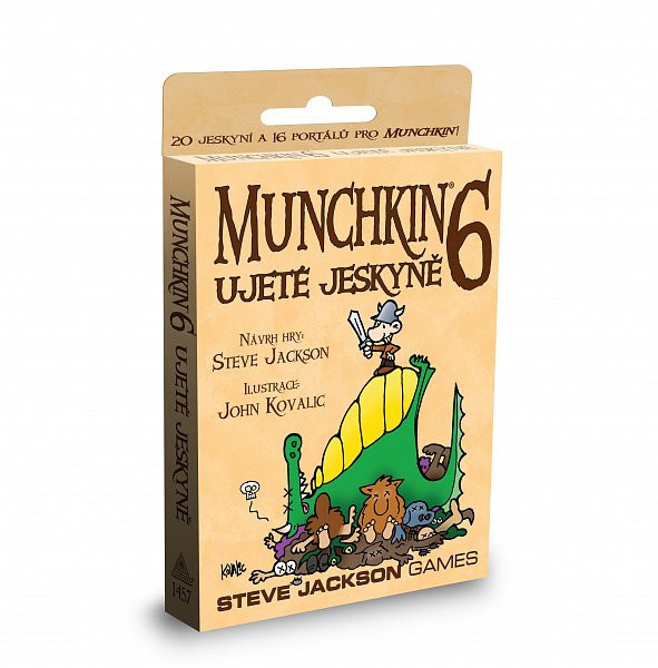 Munchkin – Rozšíření Bláznivé jeskyně