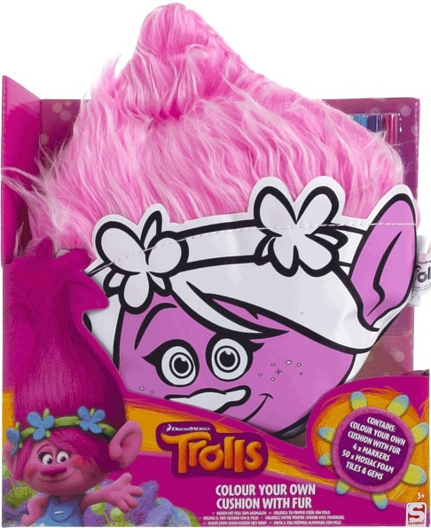 Trollové - Polštář na vymalování
