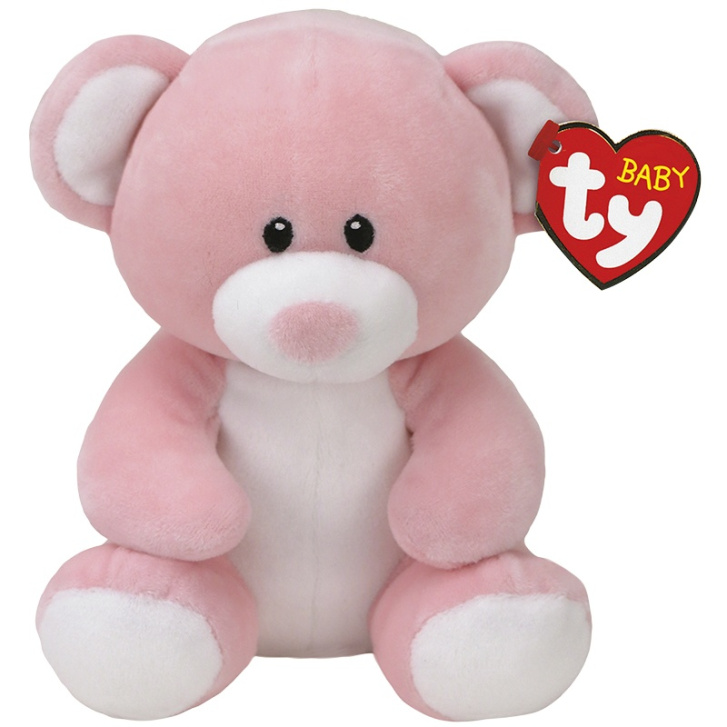 TY Beanie Babies - Medvěd růžový