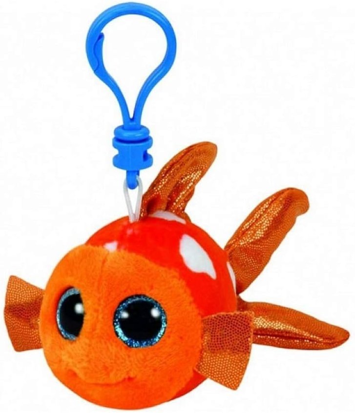 TY Beanie Boos - Plyšový přívěsek ryba 11 cm