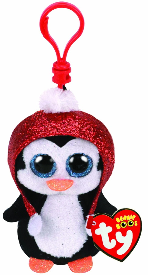 TY Beanie Boos – Plyšový tučňák přívěsek