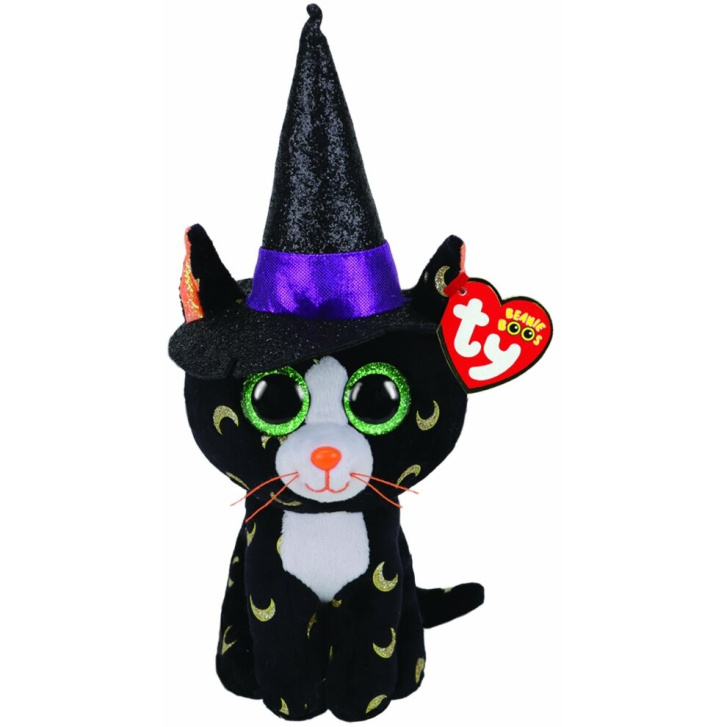 TY Beanie Boos - Plyšová kočka čarodějnice