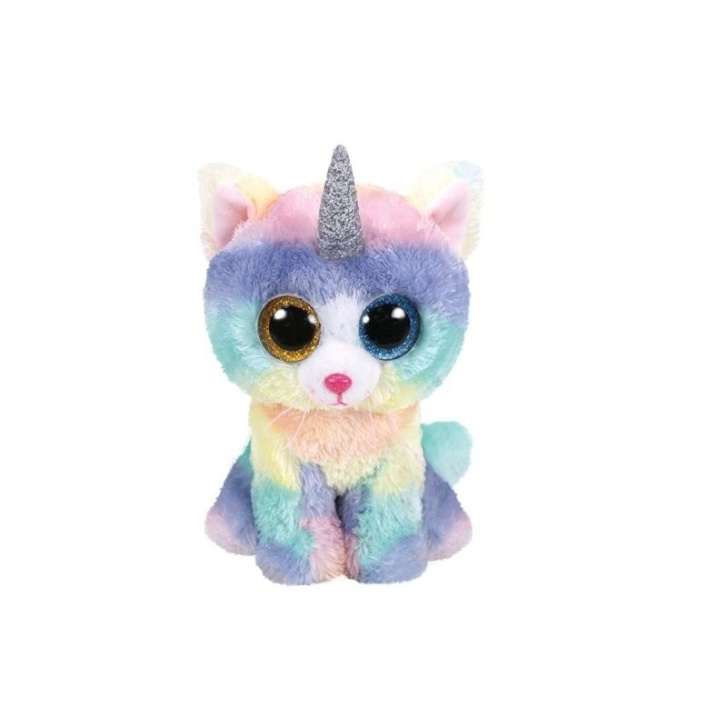 TY Beanie Boos - Plyšová kočka s rohem