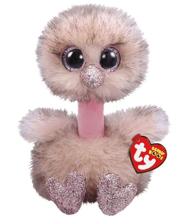 TY Beanie Boos - Plyšový pštros 42 cm