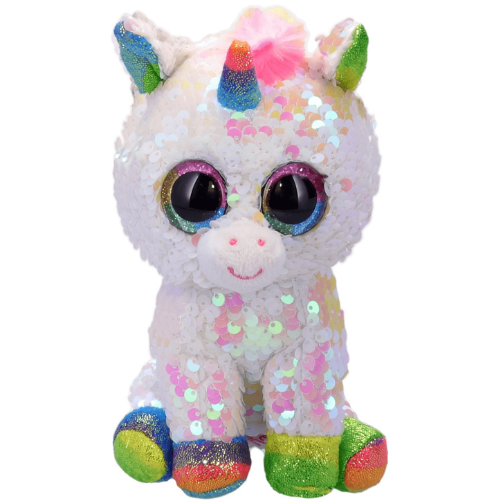 TY Flippables - Flitrovaný jednorožec 24 cm