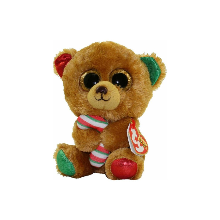 TY Beanie Boos - Vánoční plyšový medvídek