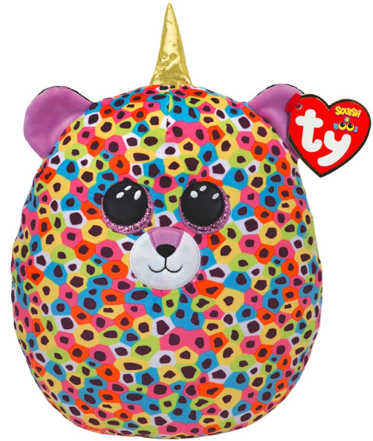 TY Squish a Boos – Plyšový leopard 30 cm