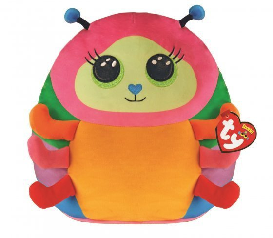 TY Squish a boos - Plyšová housenka 30 cm