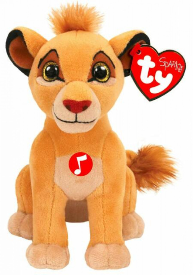 TY Sparkle- Plyšový Simba 15 cm