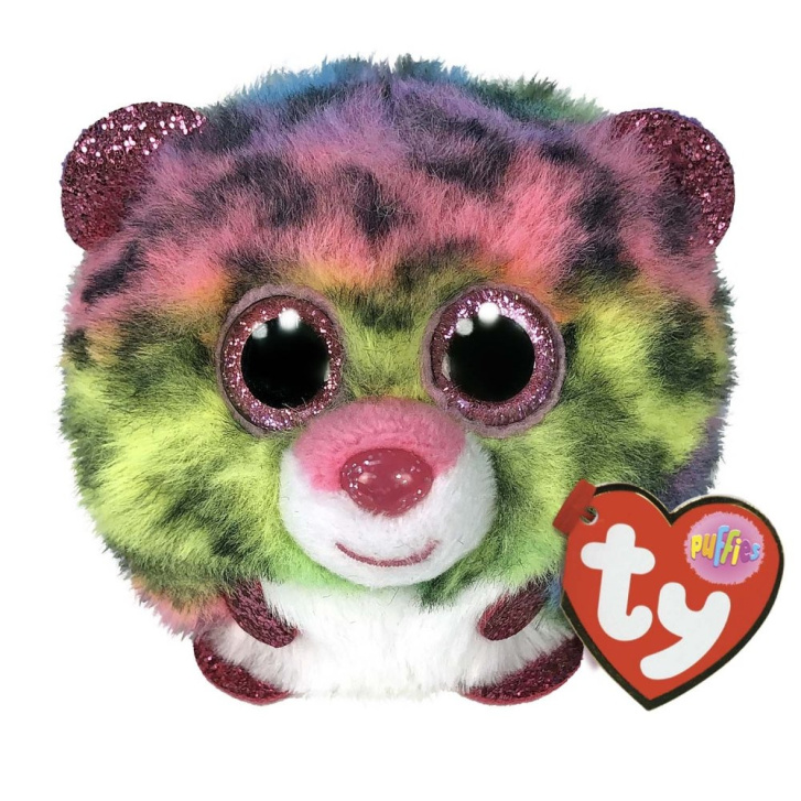 TY Puffies – Plyšový leopard 8 cm